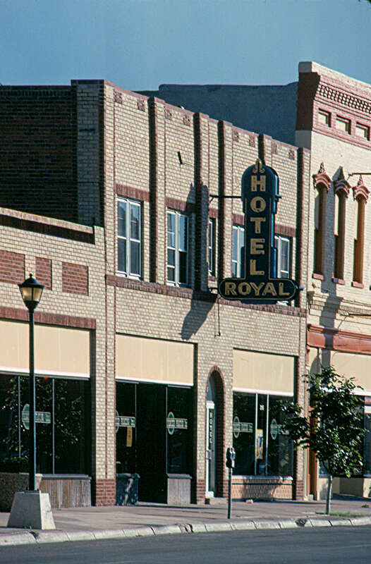 Downtown Cheyenne Historic District in 1982