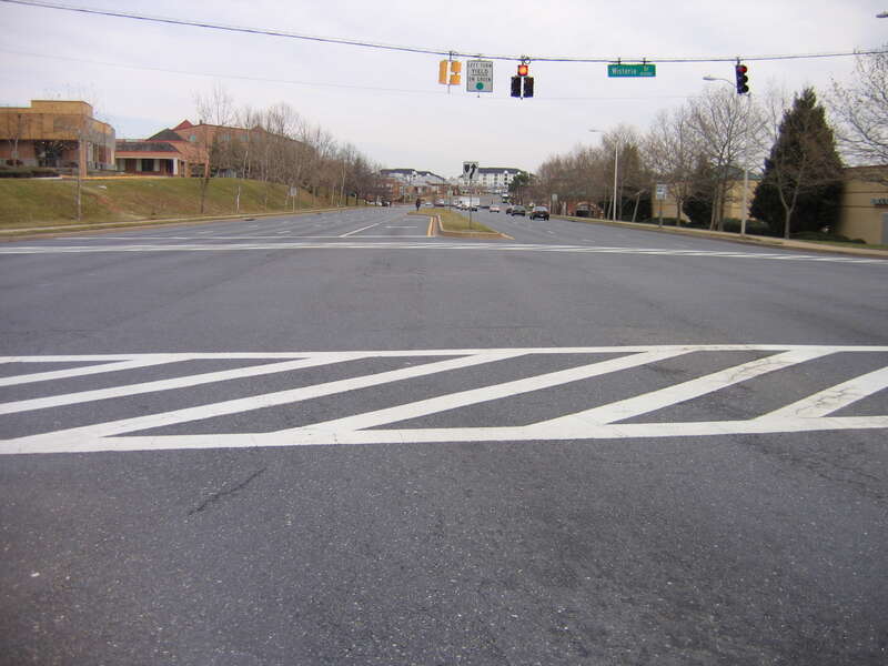 MD 118 at Wisteria Drive, Germantown, MD, USA