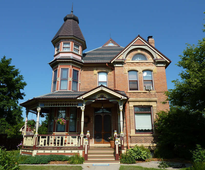 Emily and Stephen Schumacher House, St. Peter, Minnesota, USA.