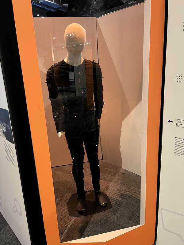 Circa 2010 Motion Capture Suit at the Game Changers exhibit at Imagination Station in Toledo, Ohio.