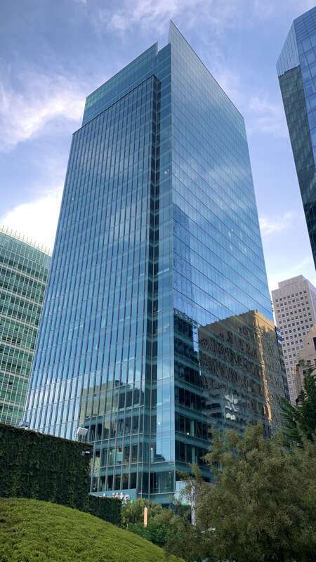 555 Mission Street from Salesforce Park