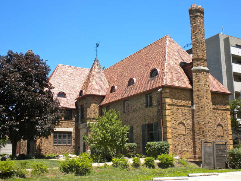 Alpha Rho Chi Fraternity House at the University of Illinois on the NRHP since May 23, 1997. At 1108 S. First St., Champaign, Illinois