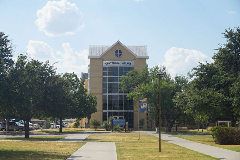 Centennial Village on the campus of Angelo State University in San Angelo, Texas (United States).