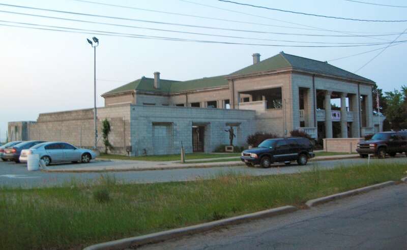The Gary Aquatorium, in Marquette Park in the Miller Beach neighborhood of Gary, Indiana.