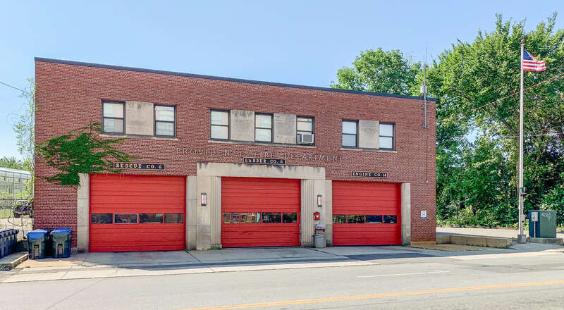 Engine 14 Atwells fire station, 639 Atwells Avenue, Providence Rhode Island (Olneyville neighborhood)