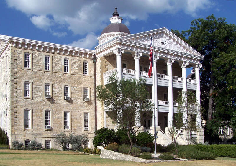 Austin State Hospital - The former State Lunatic Asylum, located in Austin, Texas, United States, is now the administration building for the Austin State Hospital campus. The building was designed by architect Elijah E. Myers and built in 1857. It