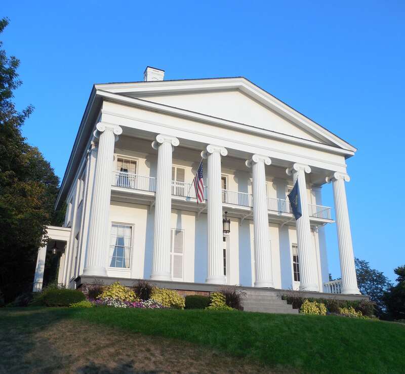 Follett House on 63 College Street in Burlington, Vermont, 2016.  Built in 1840, the building was added to the National Register of Historic Places (NRHP) on October 30, 1972