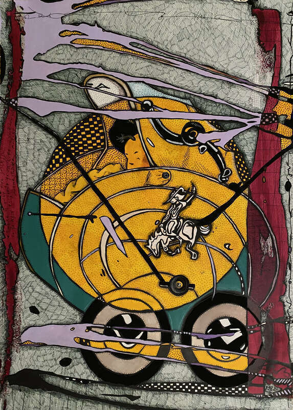 Mixed Media on Paper