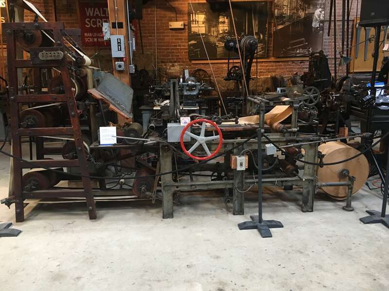 Paper bag making machine at CRMII