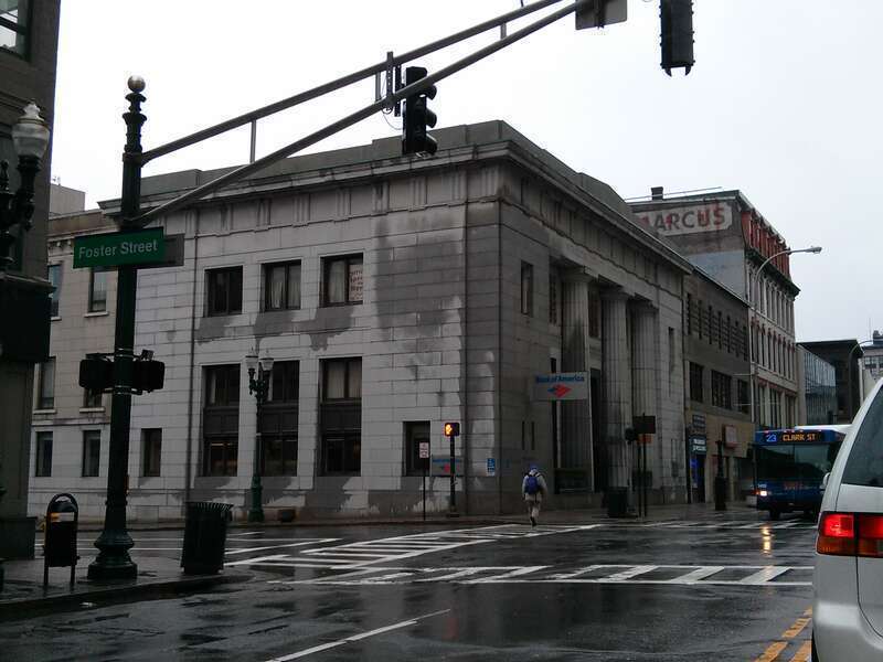 bank of america worcester mass