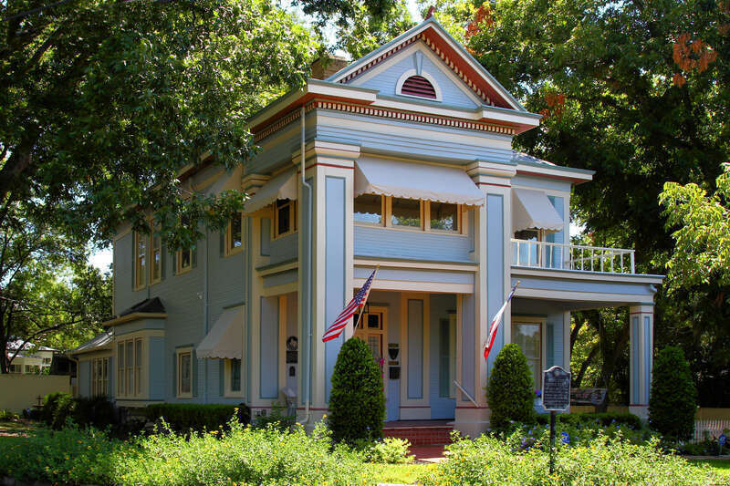 The J. H. and Abbie Barbee House in San Marcos, Texas, United States was built in 1906. It was designated a Recorded Texas Historic Landmark in 2014.