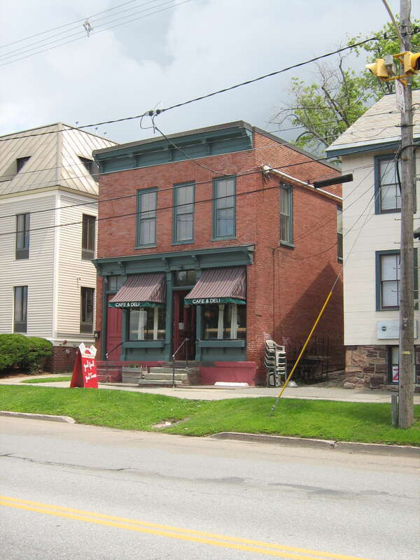 One of the contributing buildings in the Battery Street Historic District, Burlington, Vermont.