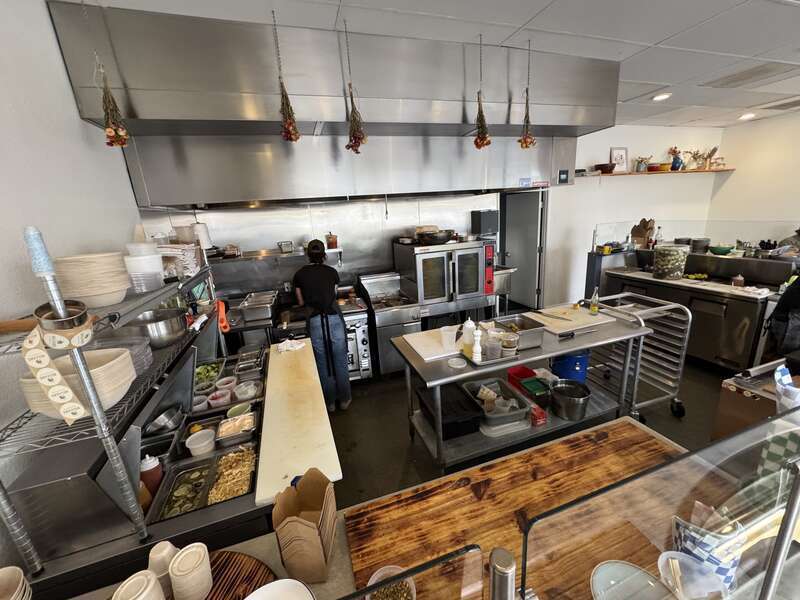 Kitchen at Belfare, Petaluma, California