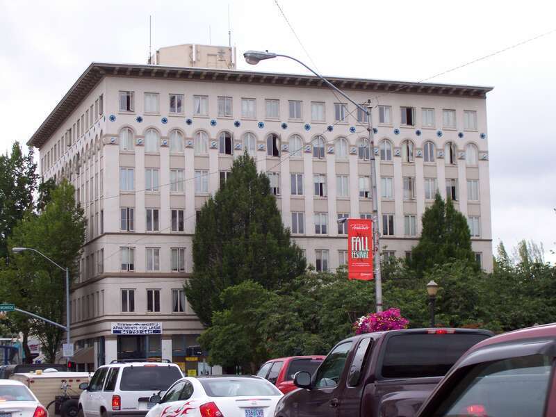 Benton Hotel Building in Corvallis. Listed on the National Register of Historic Places.