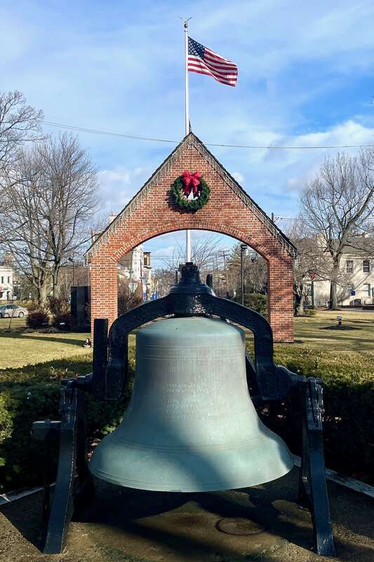 The Bill of Rights Arch in Market Square at Perth Amboy, New Jersey.