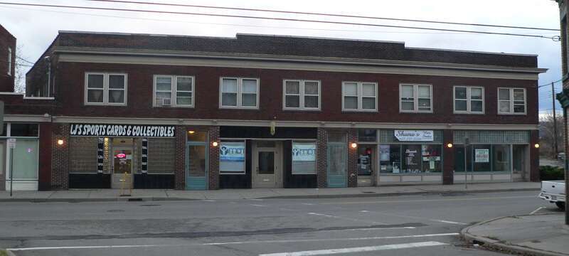 Building at 171-177 Clinton Street in Binghamton, New York.