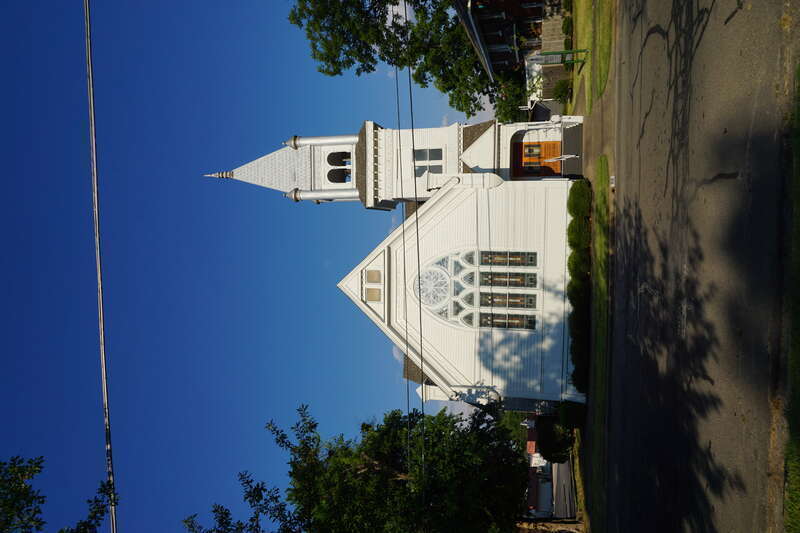 First Presbyterian Church in Bonham, Texas (United States).