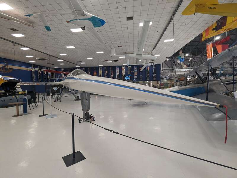 Boom XB-1 mockup Wings Over the Rockies 2023