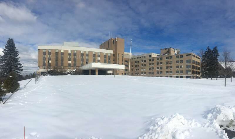 The former Boston Regional Medical Center in February 2021 which was formerly owned as a Seventh-day Adventist hospital