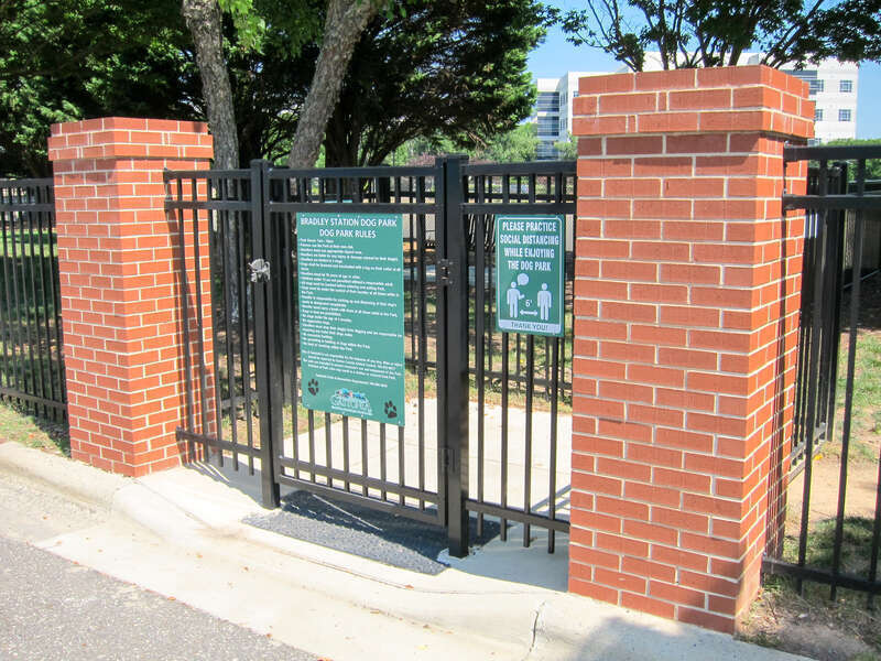 Bradley station dog park, in Gastonia, North Carolina.