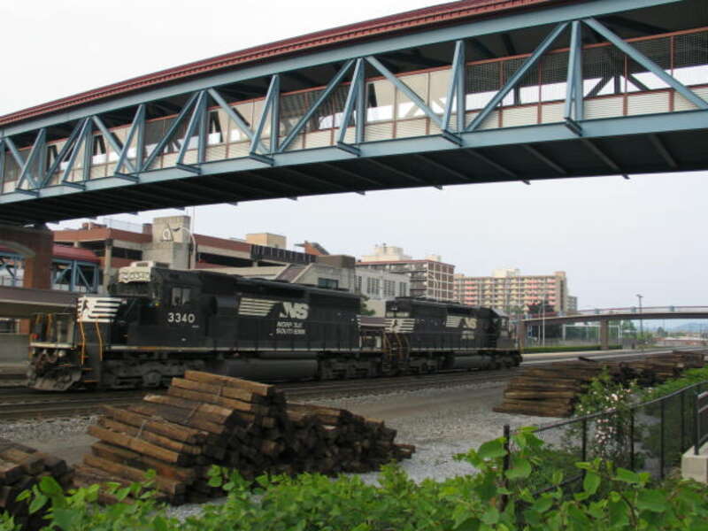 Bridge over rails