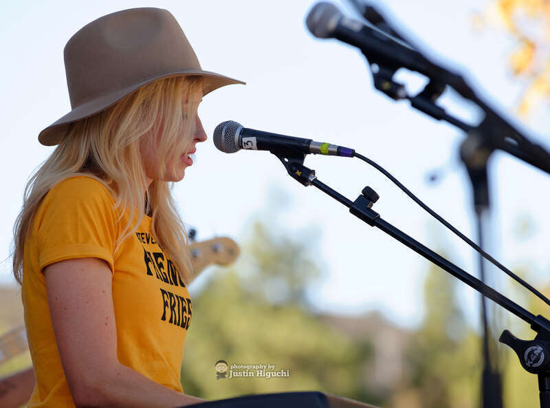 Brooke White performing at "Spokes In The Oaks" in Thousand Oaks California on Saturday October 31st, 2015. This was the city's inaugural Open Street Festival. Brooke opened for Lisa Loeb.
