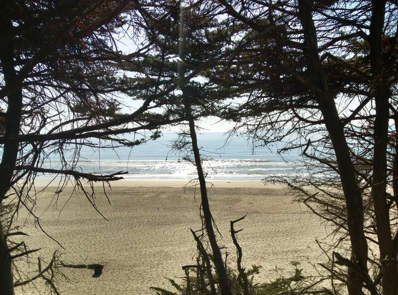 California Route 1 Highway - Sunset Beach and Park near Watsonville