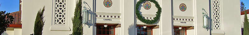 View of Campbell High School, a historic building.