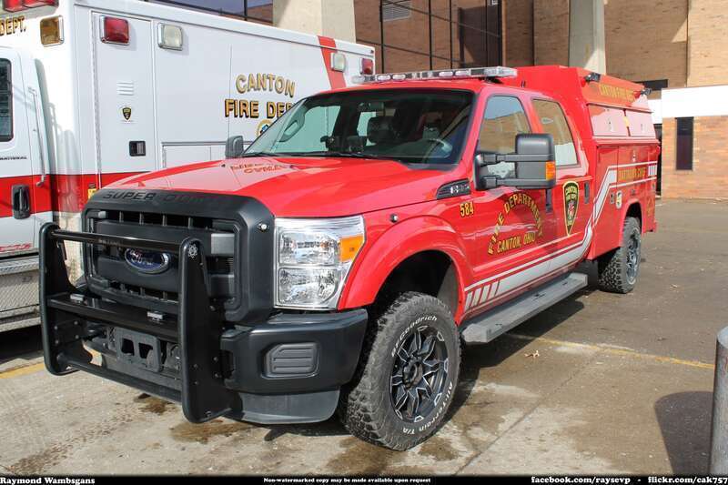 Canton Fire Department Battalion Cheif Ford F-350