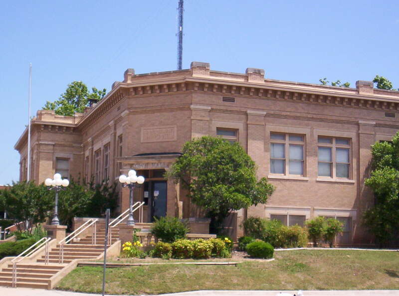 The Lawton Carnegie Library — in Lawton, Oklahoma.
Now used for the Lawton town hall.
The 1926 building is on the National Register of Historic Places.