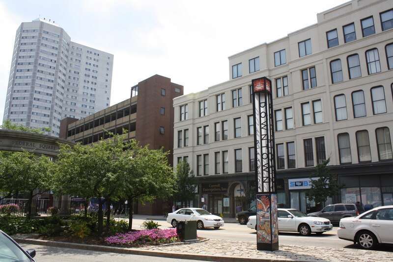 Central Business District, Worcester, MA, USA
