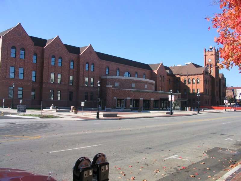 Champaign County courthouse in Urbana, Illinois.