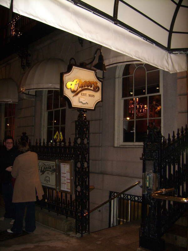 Beacon Street, Boston. "Where Everyone Knows Your Name" !
