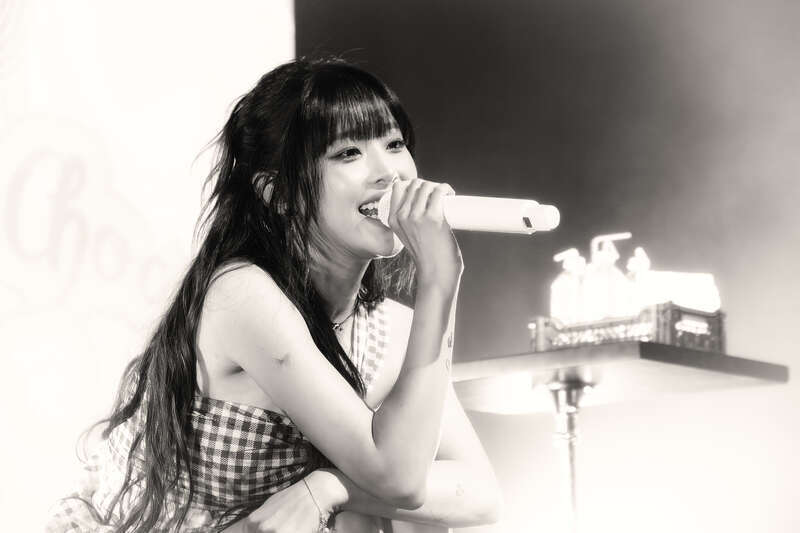 Chuu during the "Strawberry Rush" fan-con in Tacoma in July 2024