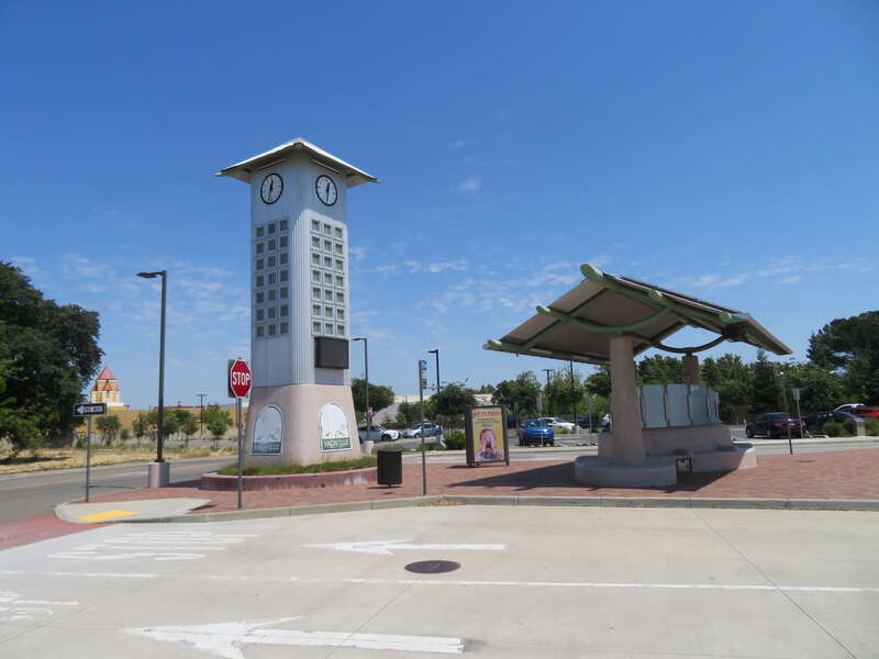 Vacaville Transportation Center in May 2019