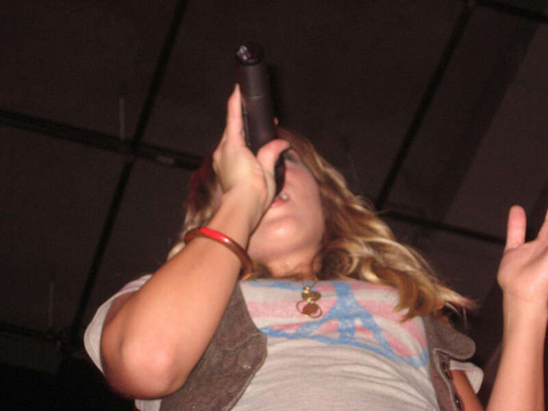 Colbie Caillat performing in Birmingham, Alabama.