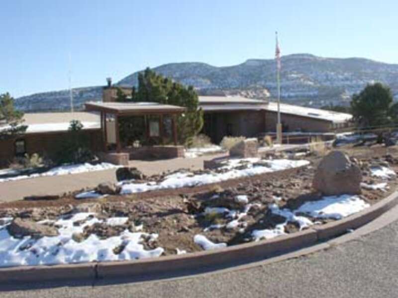 Visitor Center complex at Colorado National Monument, Colorado USA