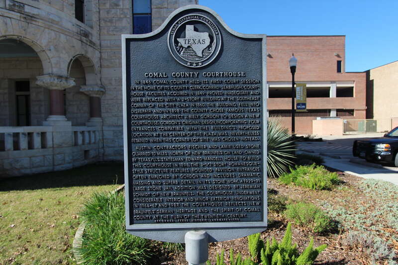 Comal County Courthouse in New Braunfels TX
