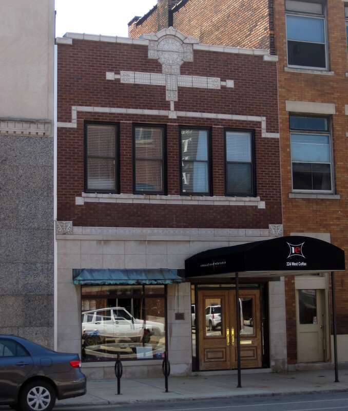 The Commercial Building in South Bend, IN (1922). It was built for Edythe &amp; Gertrude J. Brown. Edythe had served as principal at four schools in South Bend. In 1936, she became the Elementery Division president of the National Education