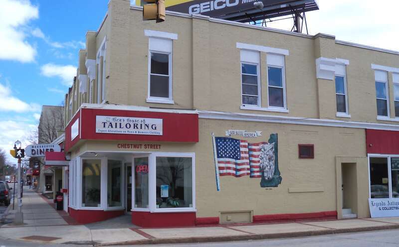 Corner of Chestnut and Hanover