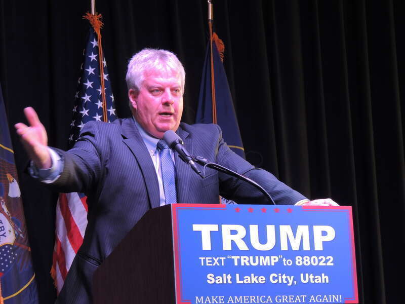 Photographs from Donald Trump for President Rally in Salt Lake City Utah on March 18, 2016.