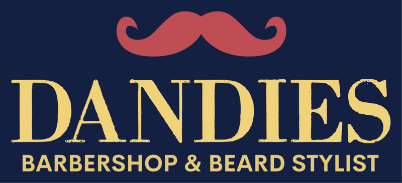 Dandies Barber &amp; Beard Stylist Logo