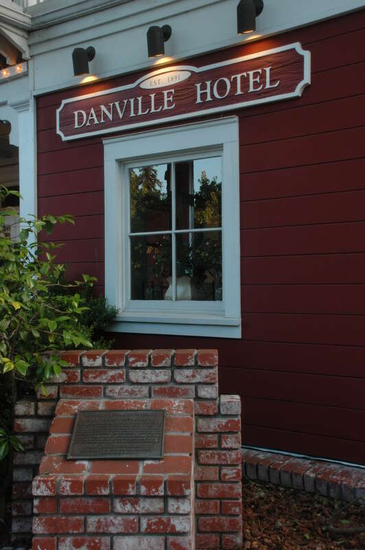 The Danville Hotel Memorial Plaque