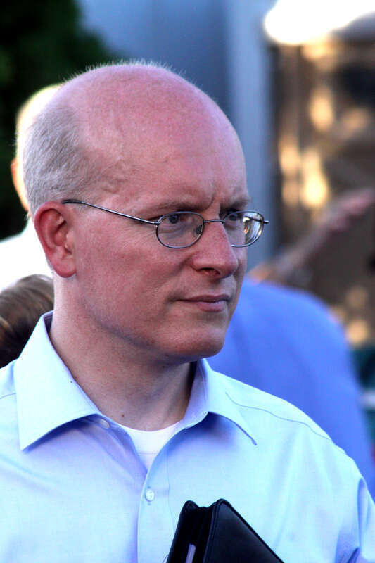 Former campaign manager and chairman of the Rand Paul for U.S. Senate campaign, and current campaign manager of gubernatorial candidate Phil Moffett, David Adams at the Red White and Blue picnic in Owensboro, Kentucky.

Please attribute to Gage