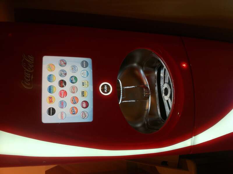 Day 26. Coca cola Freestyle machine at Uncle Maddios's pizza. 100+ flavors in one machine!