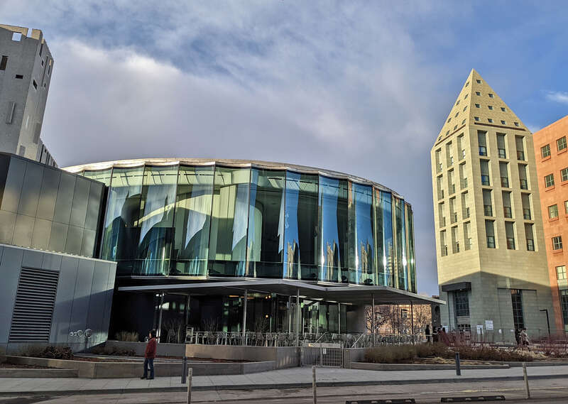 Sie Welcome Center - Denver Art Museum 
at 100 W. 14th Avenue Parkway in Denver's Golden Triangle neighborhood