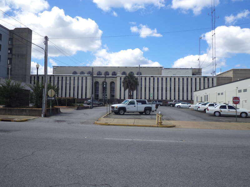 Dougherty County Courthouse (East face), Albany, Dougherty County, Georgia