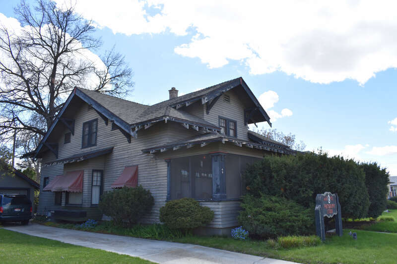The E.F. Hunt House in Meridian, Idaho, was designed by Tourtellotte &amp; Hummel and constructed in 1913. The house is listed on the National Register of Historic Places.