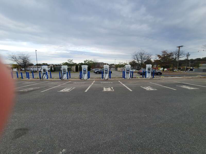 EV Go Charger at Menlo Park Mall