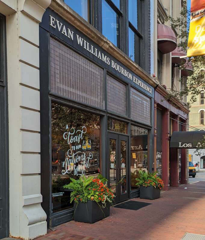 Evan Williams Bourbon Experience in Louisville, Kentucky, United States.